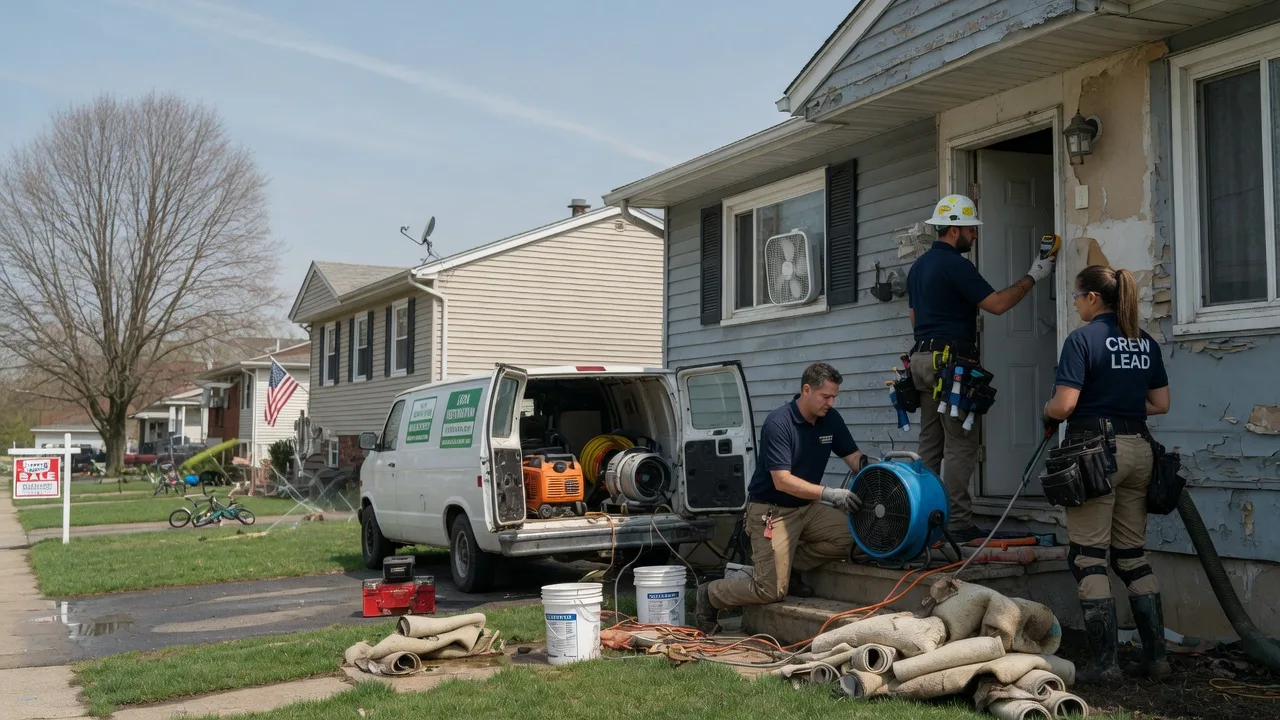 Flood Cleanup in Lakeville, PA near me